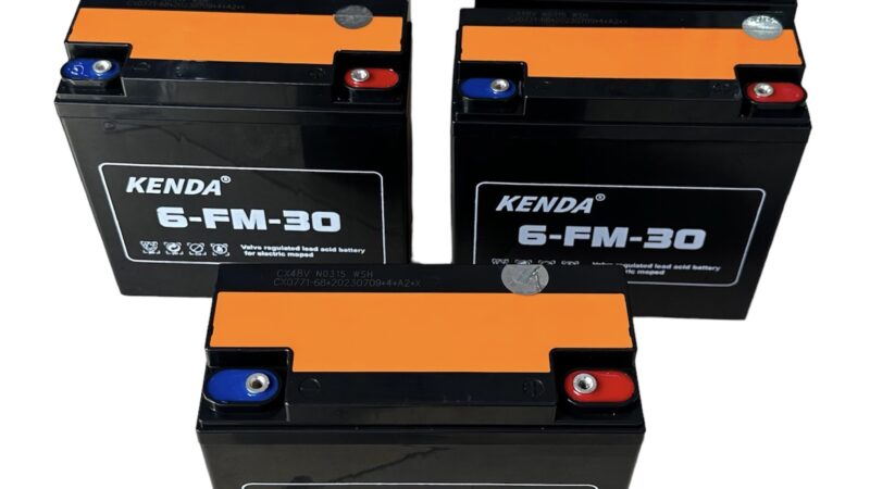 Bộ 5 ắc quy Yamato 12V 30Ah 2.350.000đ cho xe máy điện